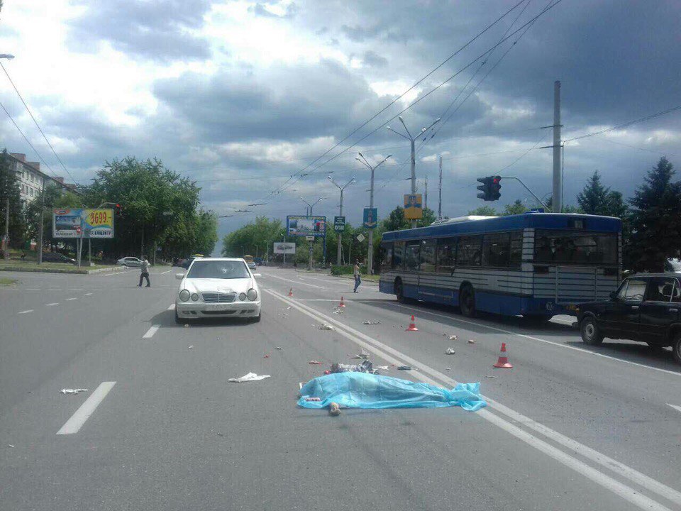 В Полтаве женщина погибла на пешеходном переходе (фото)