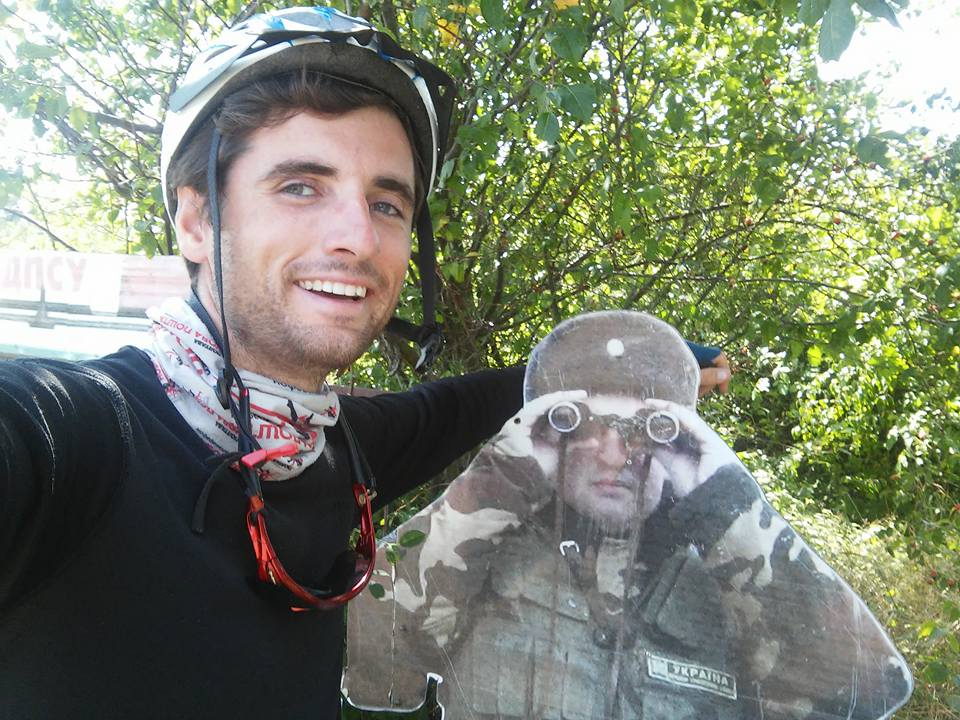 Полтавчанин проехал через всю Украину на велосипеде
