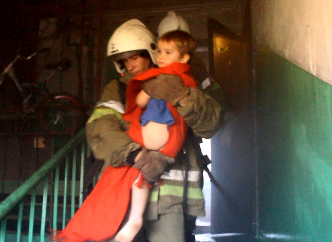 В Полтаве эвакуировали детей (фото)