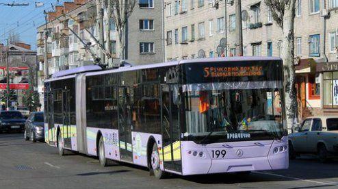 В Кременчуге временно не ходит троллейбус №3