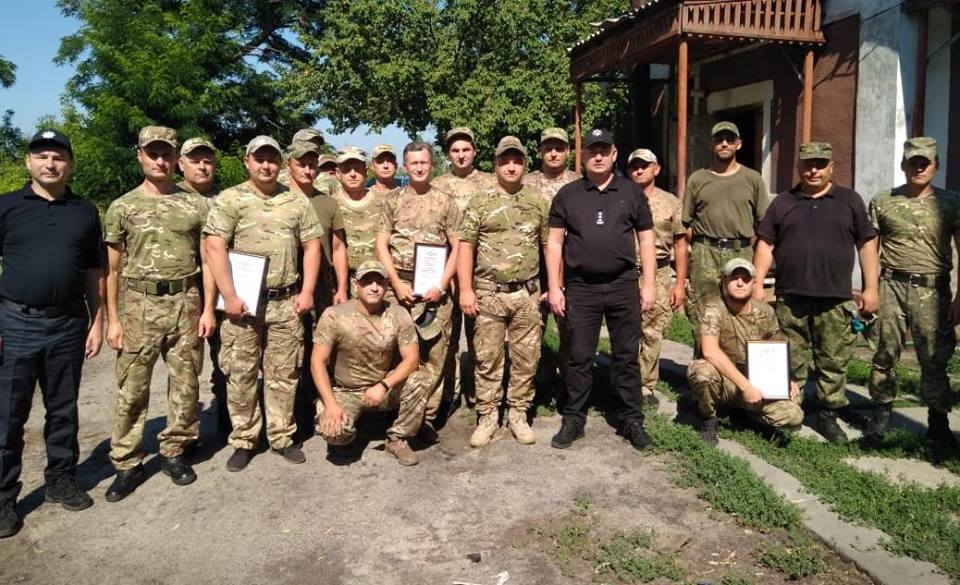 Начальник полиции Полтавщины отправился на восток Украины (фото)