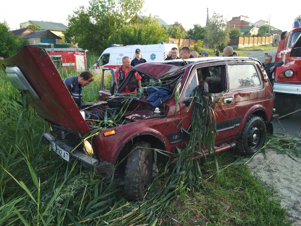 "Заколдованный" пруд под Полтавой: три падения автомобилей в этом году
