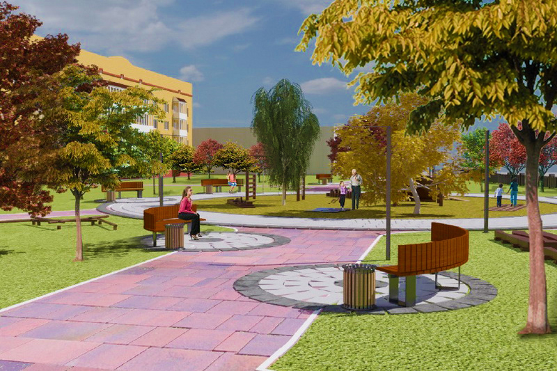Как будет выглядеть новый парк в Полтаве (фото)