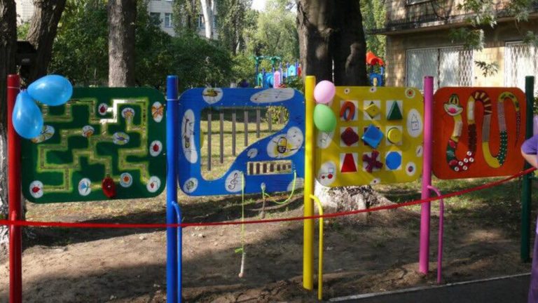В Полтаве откроют первую инклюзивную детскую площадку