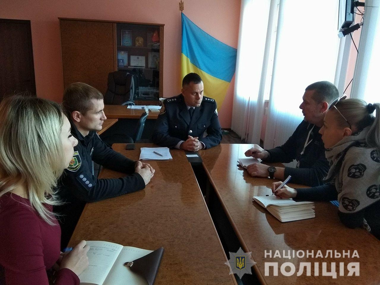 Представители ОБСЕ посетили Лубенский отдел полиции