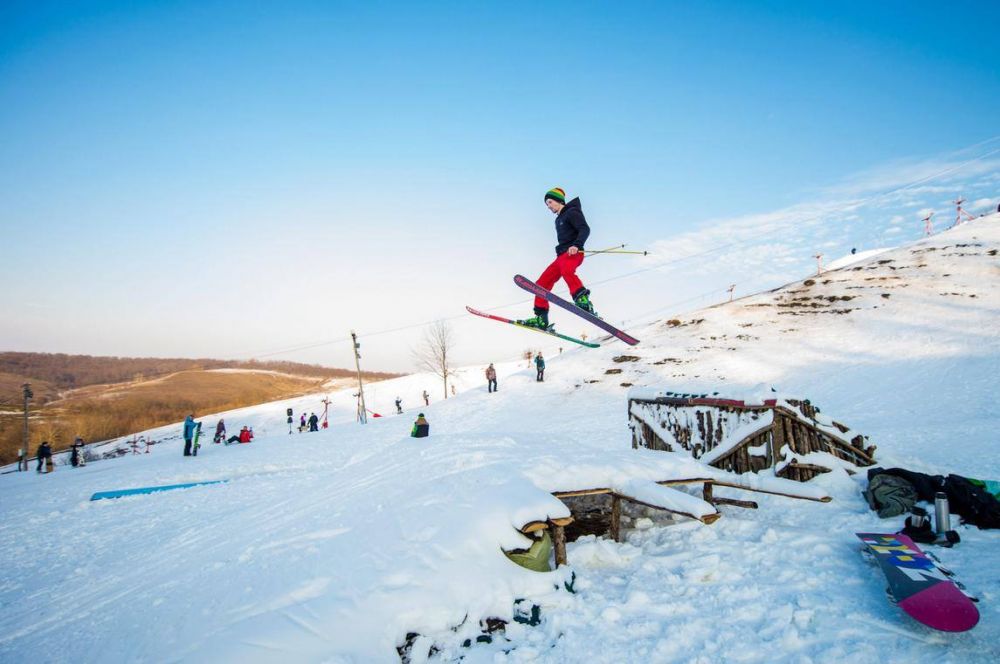 Полтавский горнолыжный курорт открывает сезон