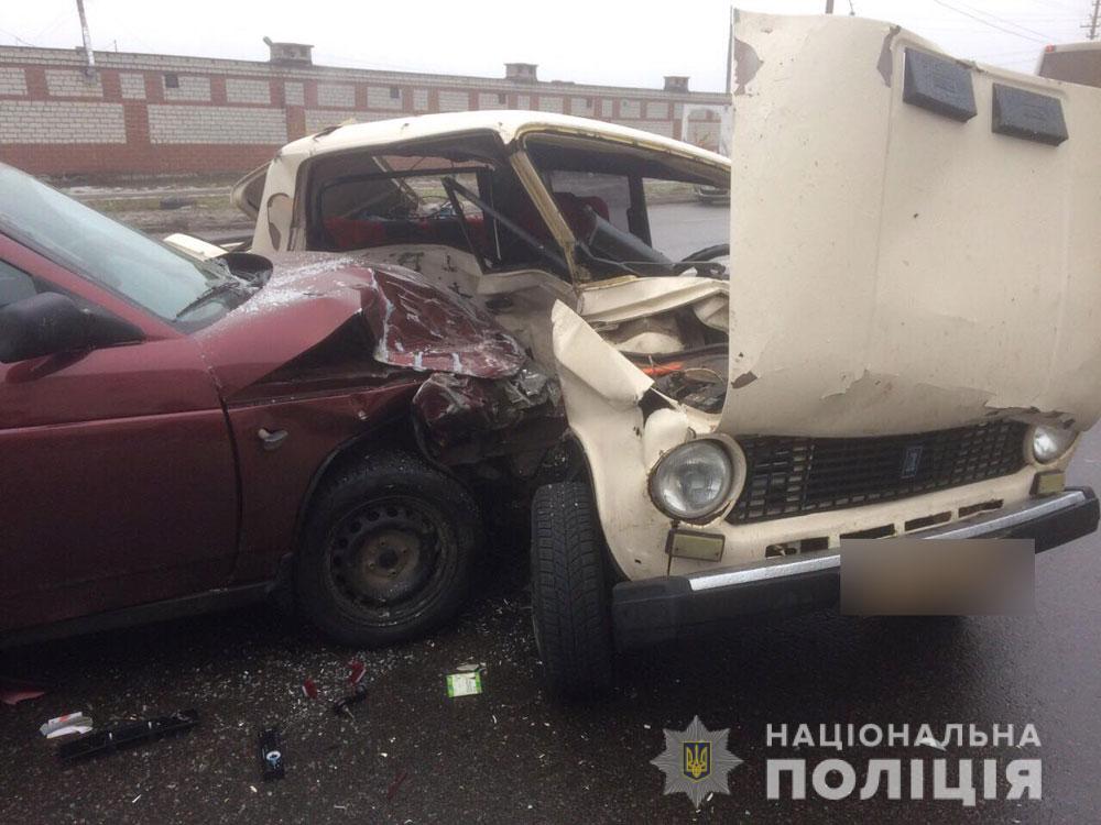ДТП в Кременчуге: есть пострадавшие (фото)