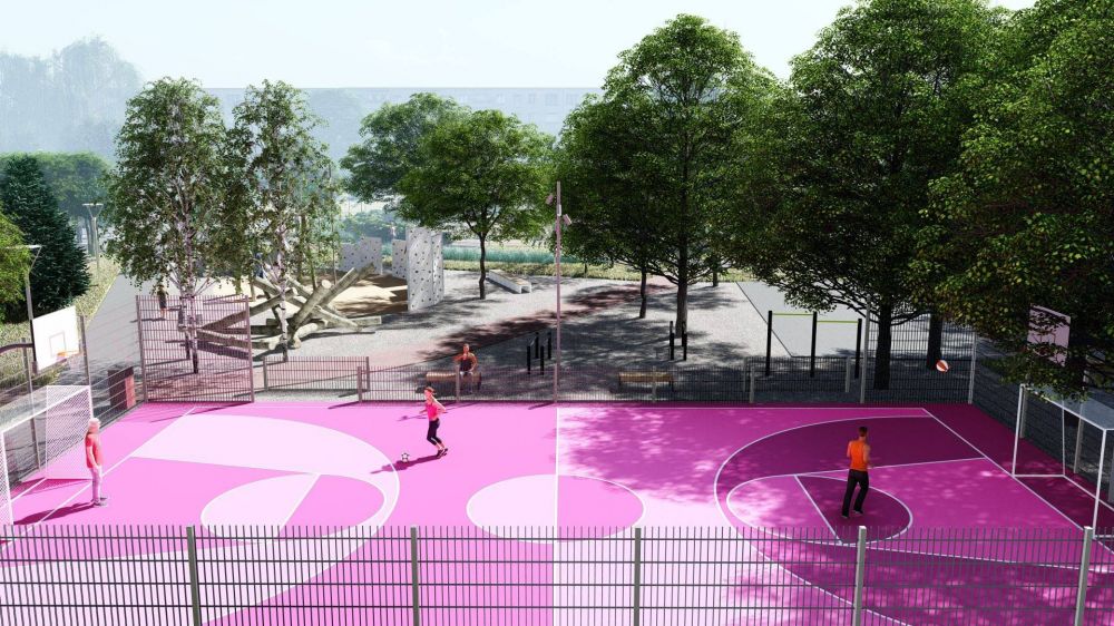 Как будет выглядеть новый парк в Полтаве: визуализация