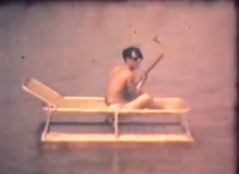 Полтава 50 лет назад: пруды на Садах и рыбалка с плота-раскладушки (видео)