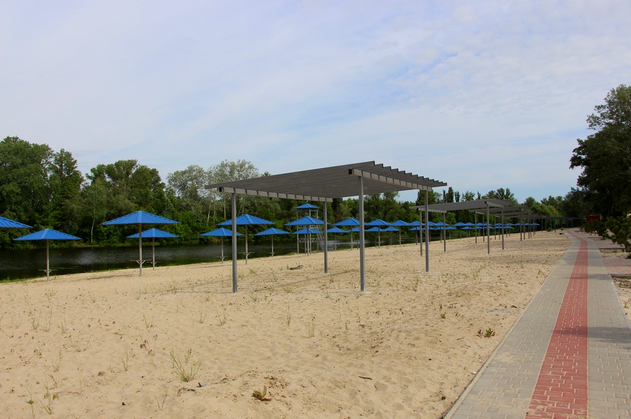На полтавском пляже проведут рекультивацию песка