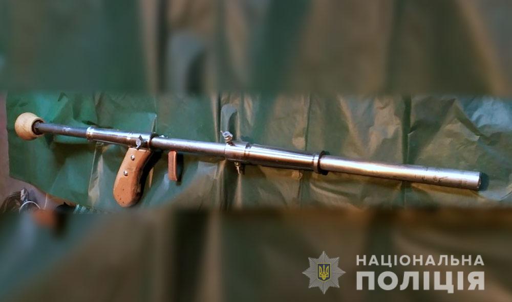 На Полтавщине пенсионер смастерил самодельное огнестрельное оружие