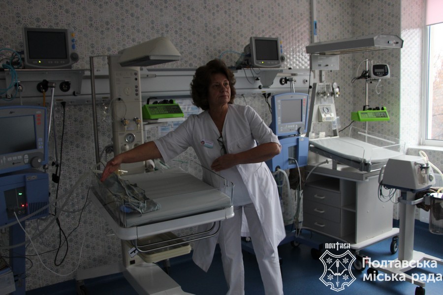 В роддоме Полтавы откроют отделение выхаживания недоношенных детей
