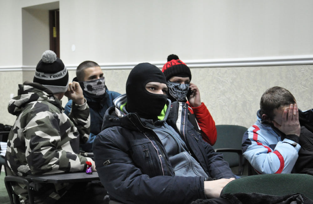 В Полтаве сорвали съезд сторонников Януковича
