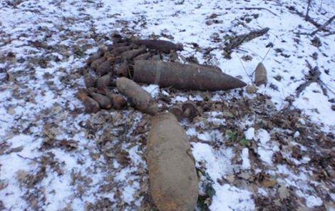 Кременчужане в собственном дворе нашли старые снаряды