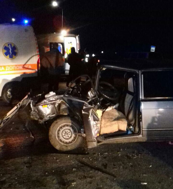 На полтавской трассе ДТП: трое пострадавших (фото)