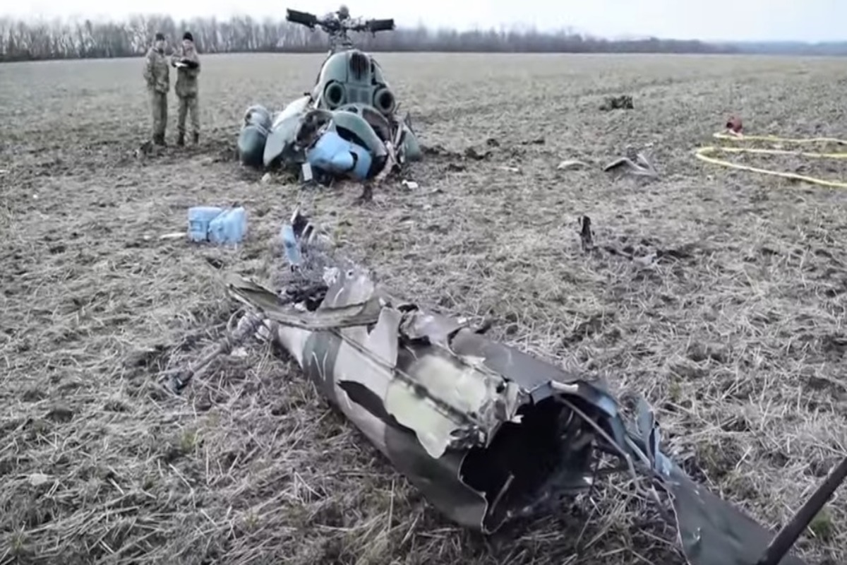 В аварии вертолета погибли военные Полтавщины (видео, обновлено)