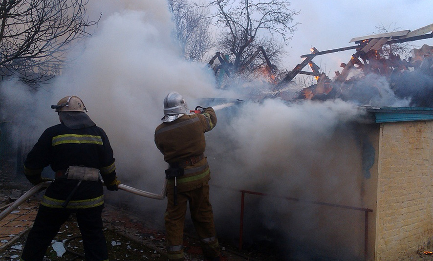 В Лубенском районе произошло три пожара в течение часа