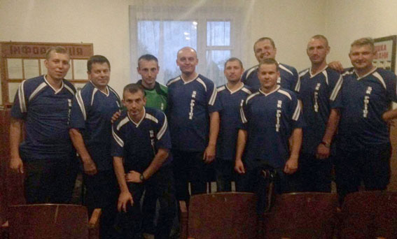 На Полтавщине создали футбольную команду в отделе полиции (фото)