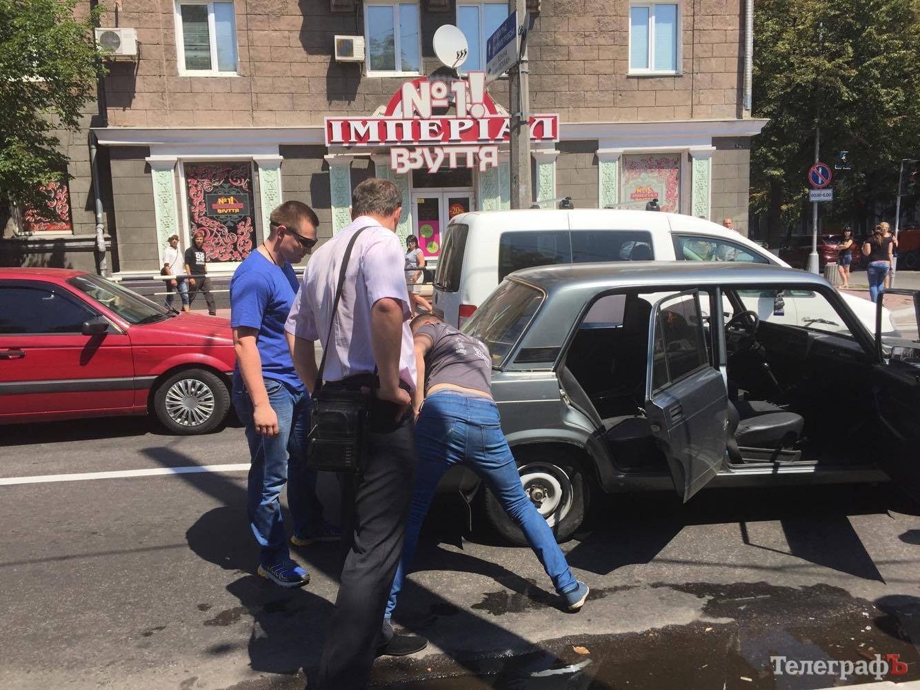 Кременчугских полицейских задержали сотрудники СБУ (фото)