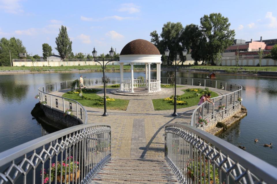 В парке Кременчуга могут залить каток