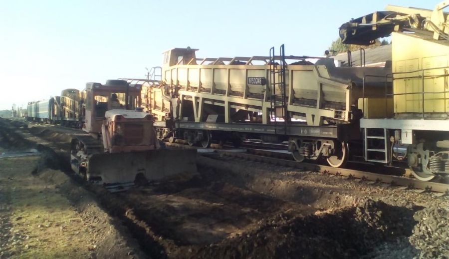 В Семеновке демонтировали железнодорожные пути (фото)