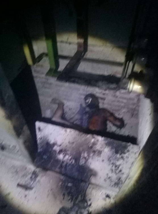 В полтавской "заброшке" нашли обгоревший труп (фото 18+)