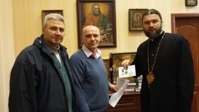 Архиепископу Полтавскому и Кременчугскому вручили медаль