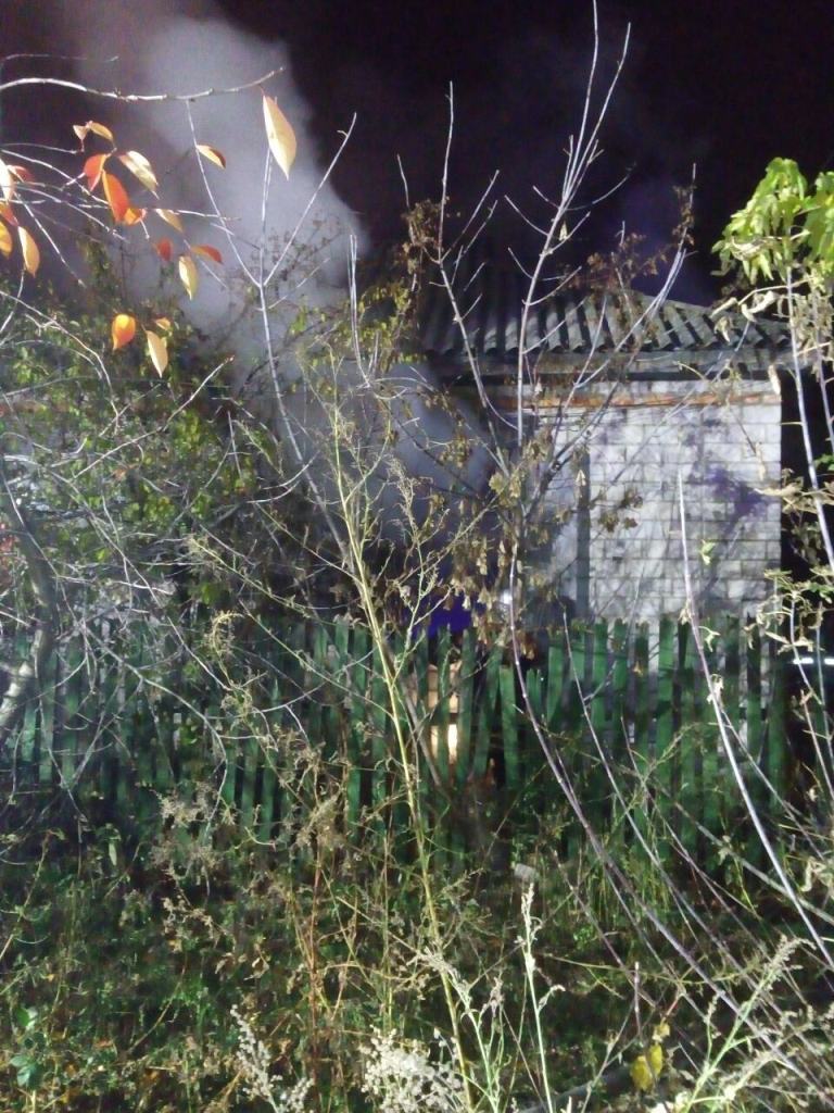 В Кременчуге на пожаре нашли труп (фото)