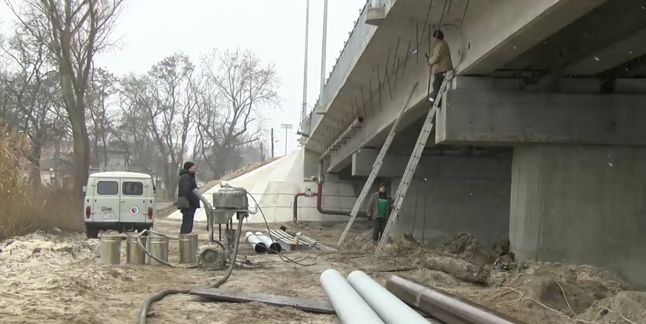 В Миргороде готовятся ввести в эксплуатацию мост