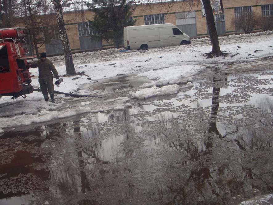 На Полтавщине возникла угроза подтопления жилых домов (фото)