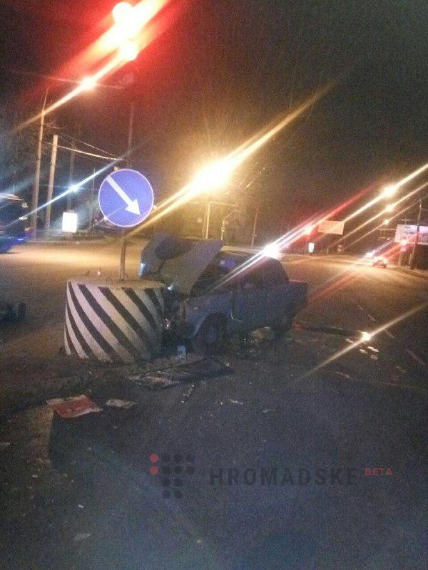 В Полтаве - ДТП с тремя пострадавшими (фото)