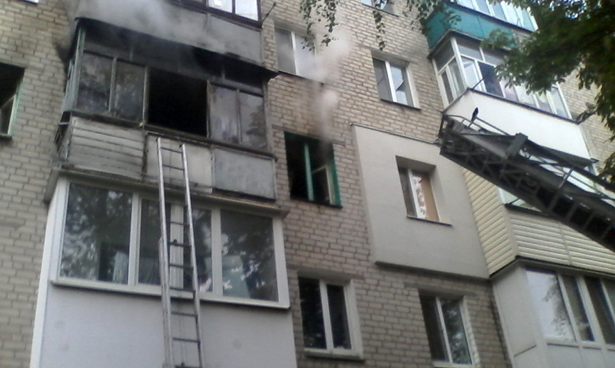 В Кременчуге эвакуировали жителей дома (фото)