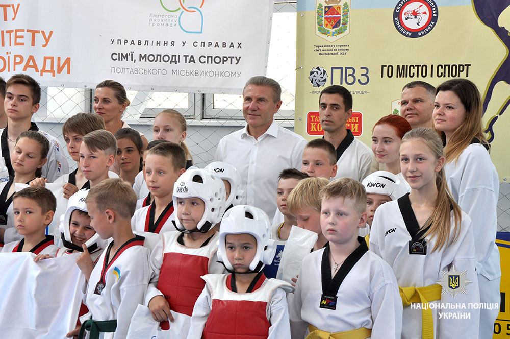 Сергей Бубка отметил юных полтавских спортсменов (фото)
