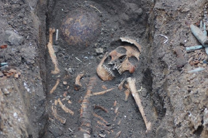 На Полтавщине нашли старые человеческие останки