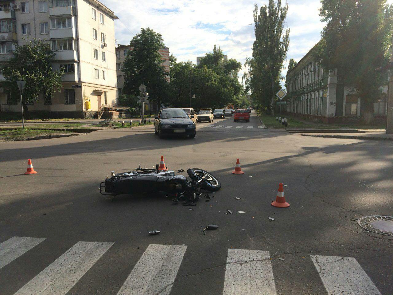 На Полтавщине сбили 19-летнего мотоциклиста (фото)