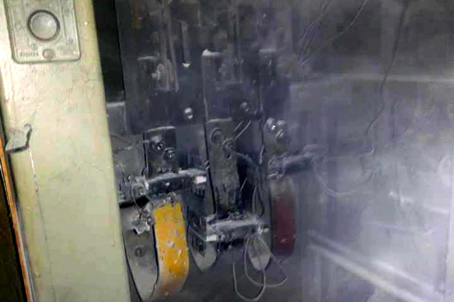 В Полтаве горела подстанция (фото)