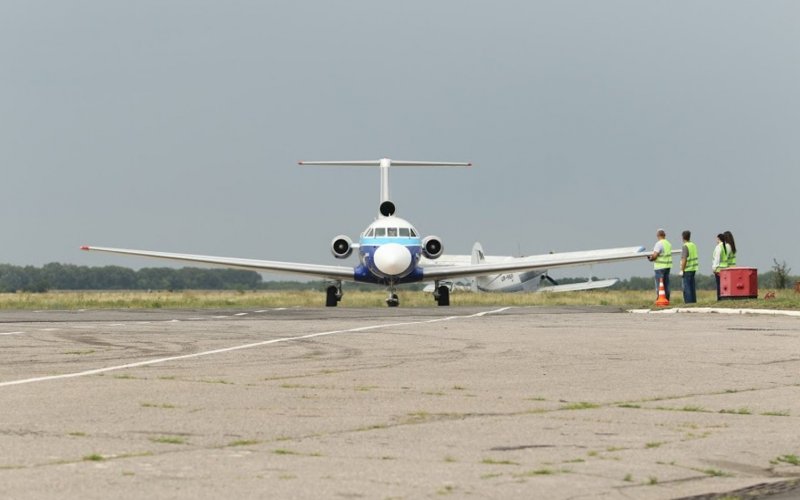 Аэропорт "Полтава" принял первый рейс с иностранными туристами (фото)