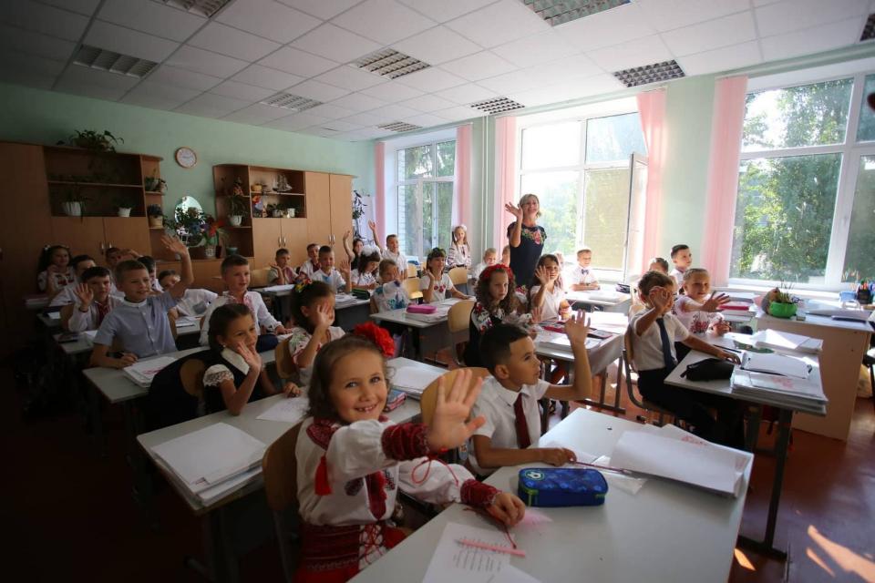 В Кременчуге количество учеников возросло на школу