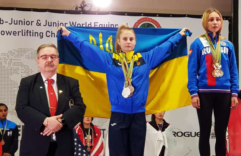 Полтавчанка установила три рекорда Украины