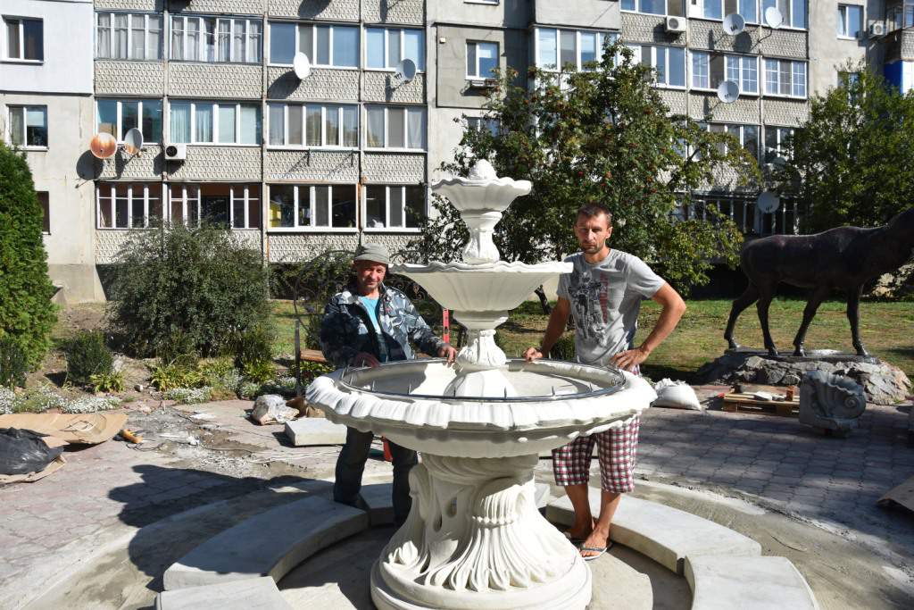 Белый фонтан появится в Пирятине (фото)