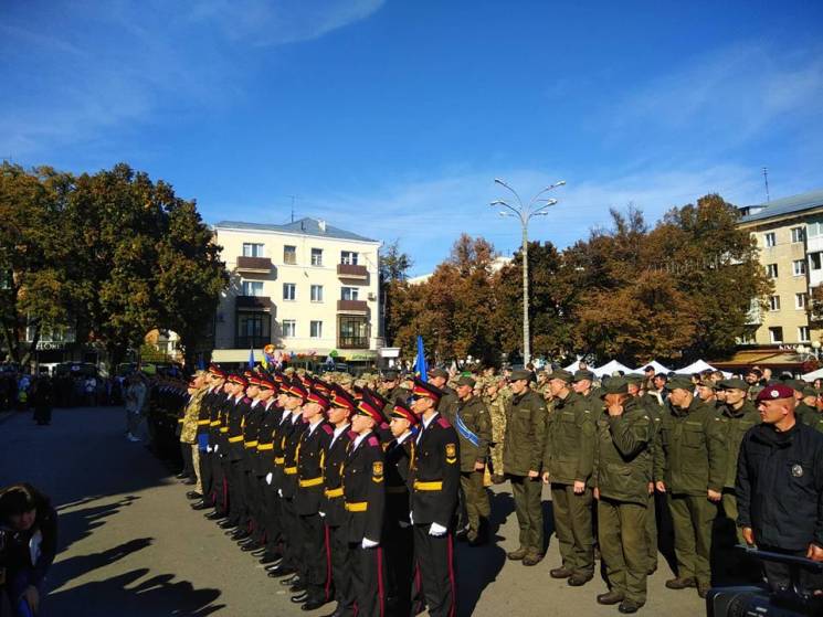 Полтава отмечает День защитника Украины (фото)