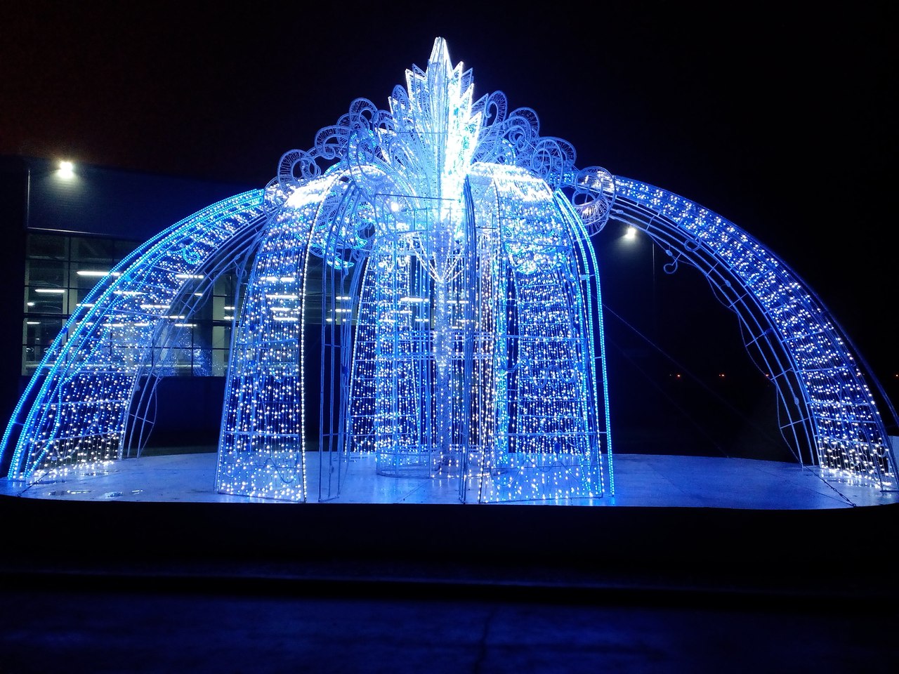На Новый год в Кременчуге может появиться светодиодный фонтан