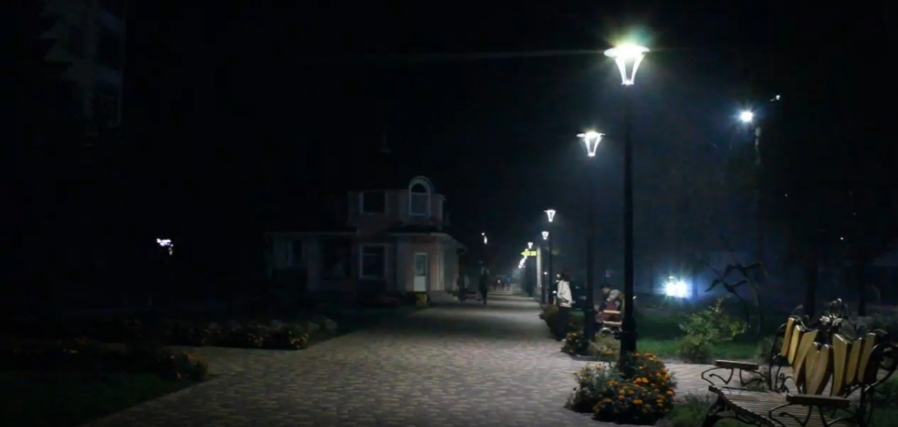 В Миргороде делают энергосберегающее освещение улиц (фото)