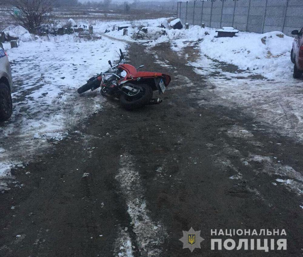 На Полтавщине погиб мотоциклист (фото)