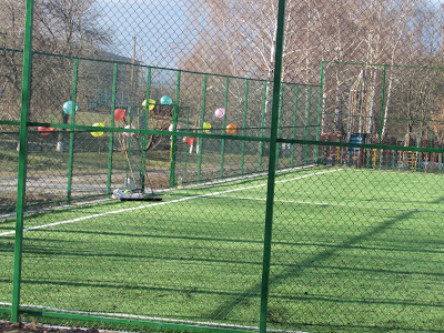 В полтавском селе открыли мини-футбольное поле (фото)