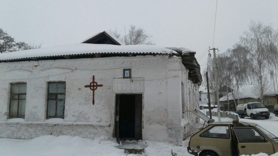 На Полтавщине из-за снега провалилась крыша церкви (фото)