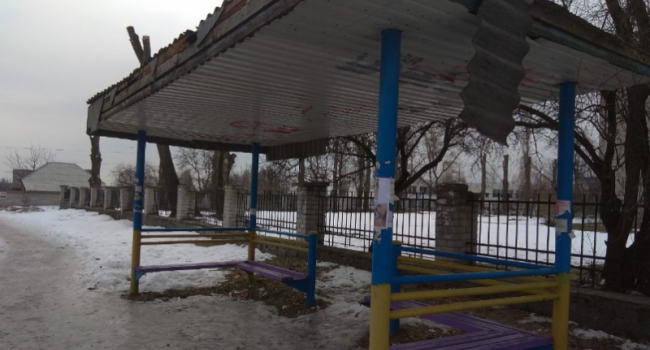 В Кременчуге замечена опасная остановка (фото)