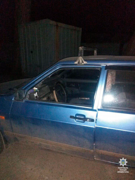 Женщина криком предотвратила угон своего авто в Кременчуге
