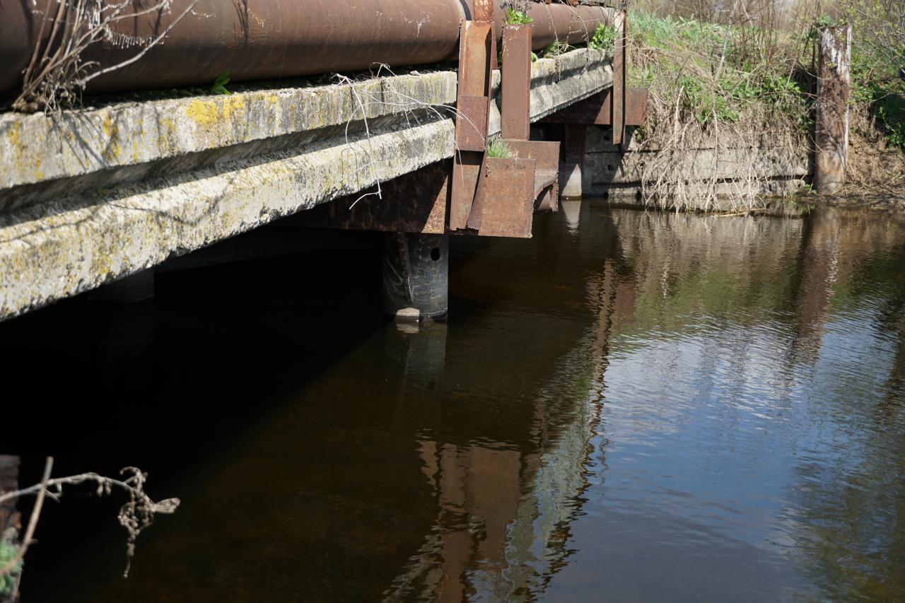 На Полтавщине восстановят мост через реку Свинковку (фото)