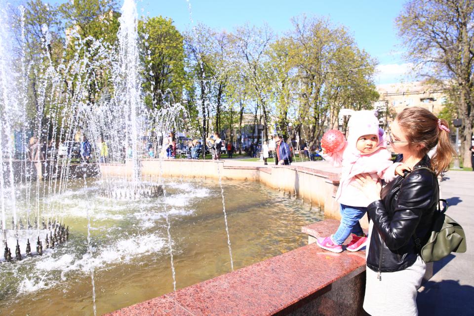 В Кременчуге заработал самый красивый городской фонтан